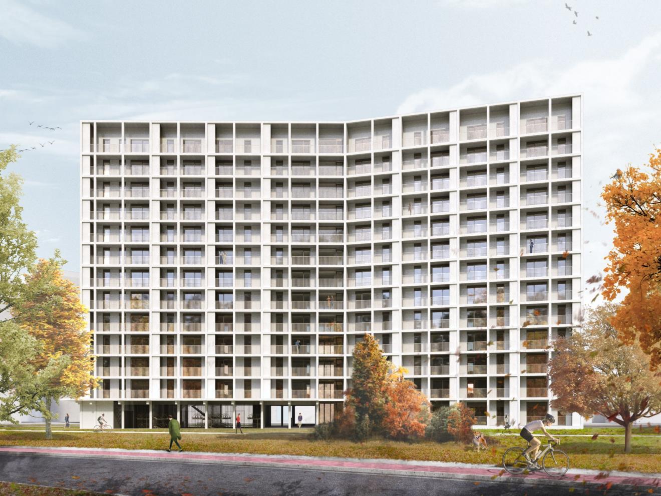 Vuylsteke-Eiffage Gent Thuispunt achterzijde
