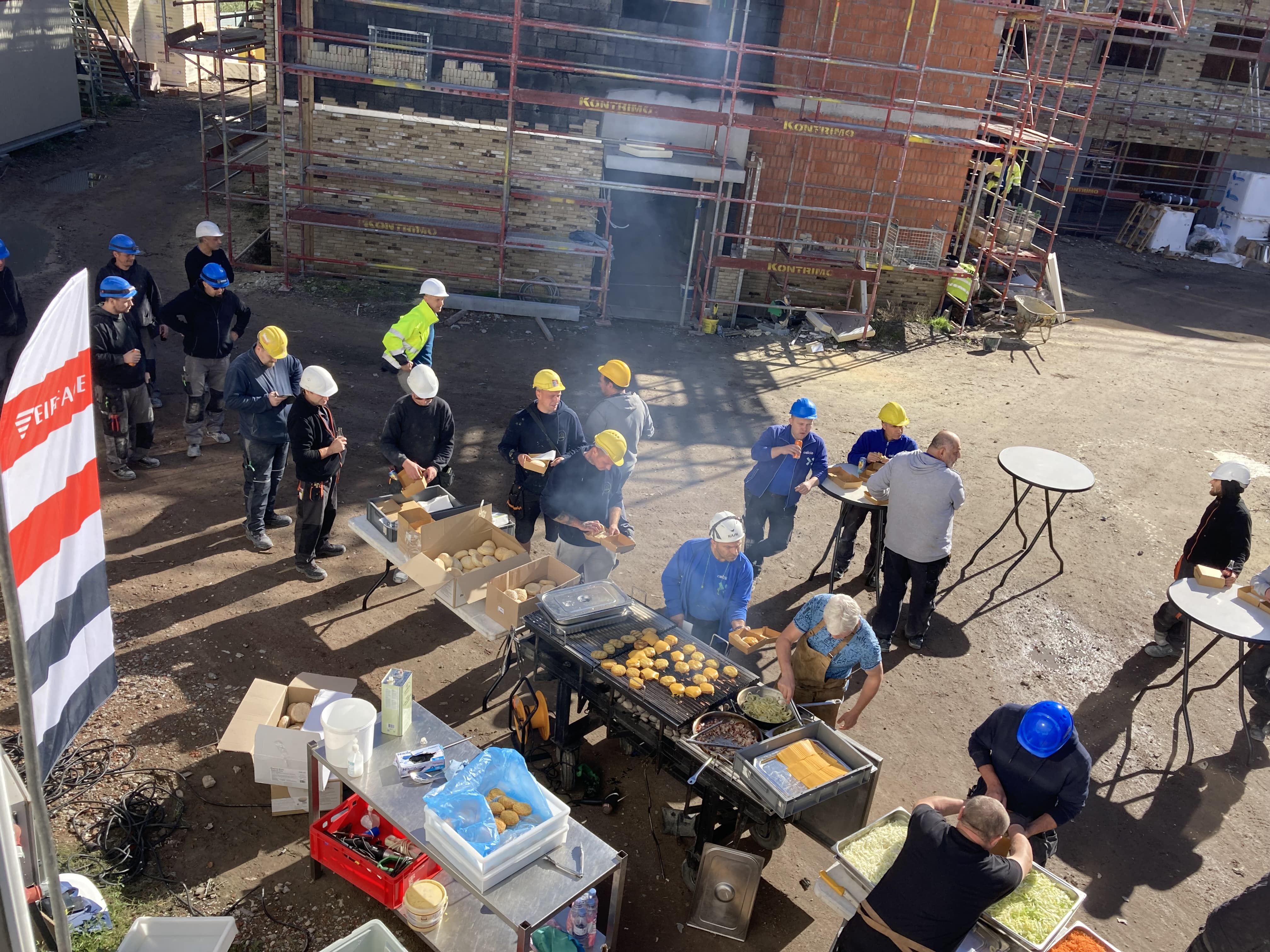 Vuylsteke Eiffage Gent meiboomviering uit de lucht